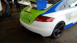 Green Gas Racing Audi TT reving