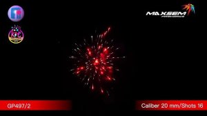 Фейерверк (салют) WE ARE THE NIGHT 16 залпов GP497/2 Maxsem