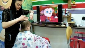 В Kinder Парикмахерской The Kinder Barbershop детская парикмахерская