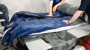 Как сложить лодку ПВХ с фальшбортом