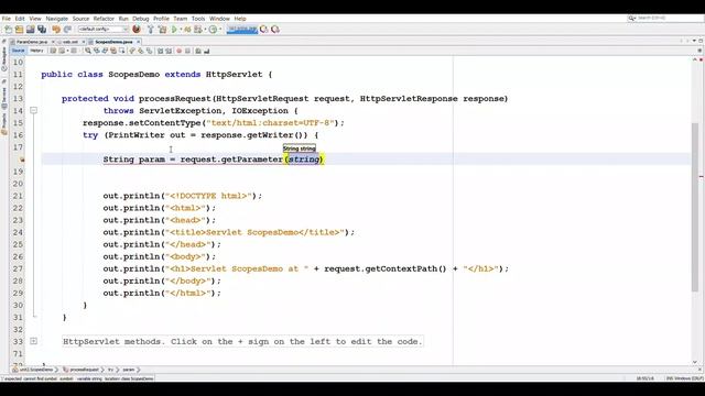 S8b Servlet Attributes - Request, Session, Context Attributes смотреть онлайн