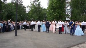 Полонез. Начало праздника. 21.05.21. Город Алатырь, Городской сад