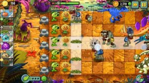 Прохождение Растения против зомби 2, Юрское Болото, 28-й день