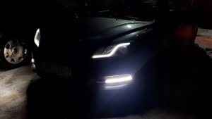 Плавный рожиг фар Geely Emgrand 7