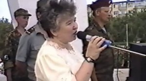 Принятие присяги 07.07.1996 в/ч 3737 г. Моздок