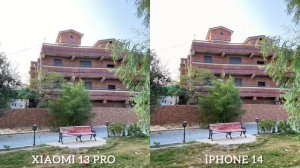 XIAOMI 13 Pro VS iPhone 14 Camera Test Comparison