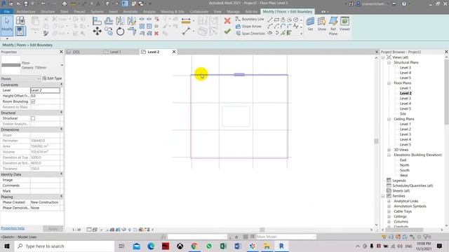 Cut Opening in Floor Slab in Revit смотреть онлайн