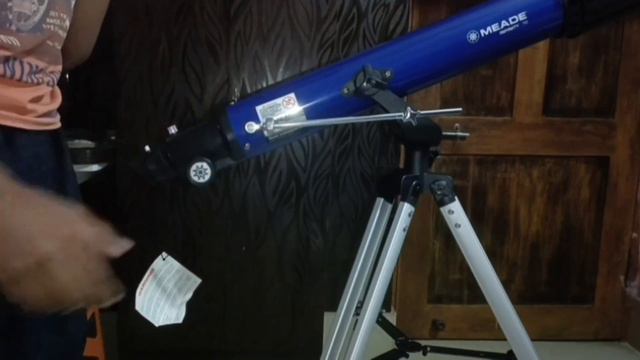 How to assemble MEADE INFINITY 70az refractor telescope budget telescope unboxing and assembly Hind смотреть онлайн