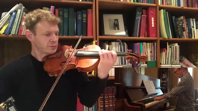 I Love To Tell The Story for violin and piano