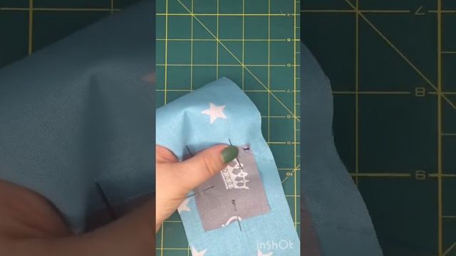 выполнение ручных строчек прямого стежка