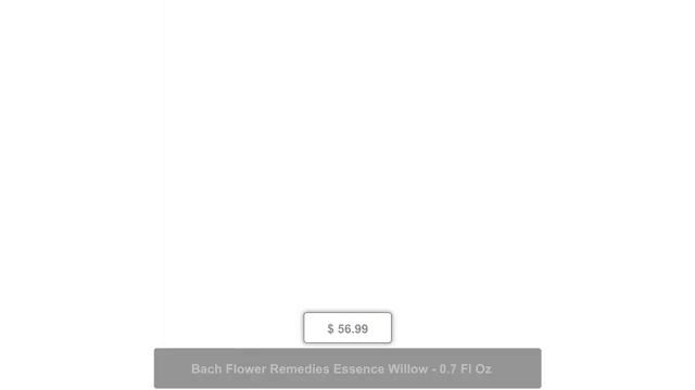 Bach Flower Remedies Essence Willow - 0.7 Fl Oz смотреть онлайн