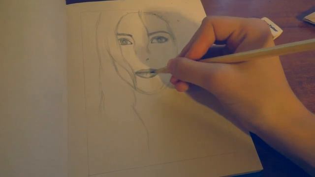 Рисунок Портрет смотреть онлайн