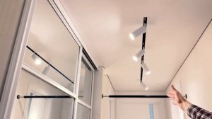 Тканевые теневые Натяжные потолки. Магнитное освещение. СВЕТОВАННА