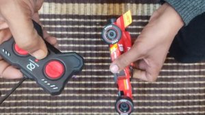 Ferrari F1 Racing Rc Car Unboxing & testing with remote control For kids Racing 1:18 water spray