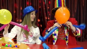 Воздушные шары Как сделать фигуру ЧЕЛОВЕЧКА Аэродизайн из шаров колбасок Моделирование от Юмиксиков