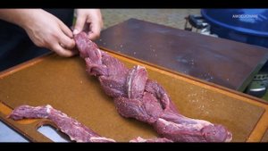 ? МЯСНАЯ КОСИЧКА из ГОВЯДИНЫ ? | Как приготовить вырезку из говядины?
