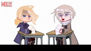 Hetalia meme | France and Russia | Хеталия meme | Франция и Россия | by MOLLY.