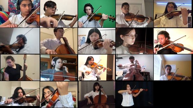 Hale Charter Academy String Orchestra - Spring 2021: Misty Cavern Video Collage