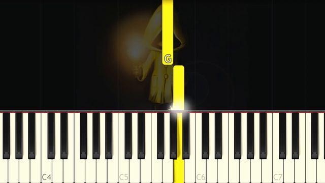 Little Nightmares - Prison Toys - VERY EASY Piano tutorial смотреть онлайн