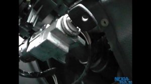 Как снять замок зажигания на Daewoo Nexia