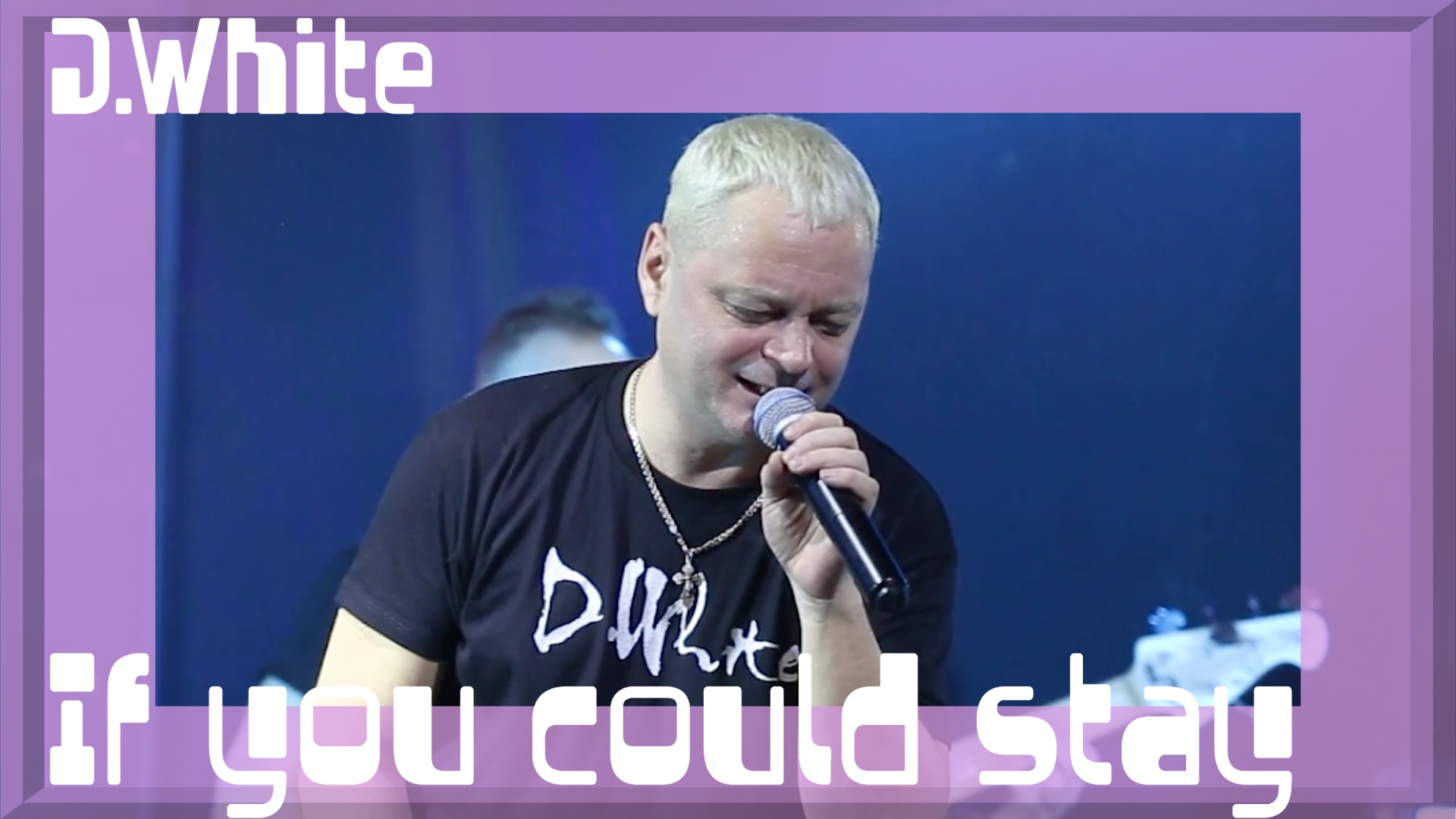 D.White - If you could stay (Live, 2023). NEW Italo Disco, Euro Disco, music of the 80-90s