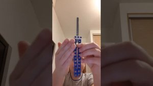 Складной нож бабочка из LEGO Technic со