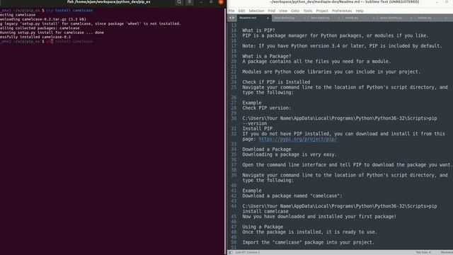 pip package examples | Python Package 2| Python3.4