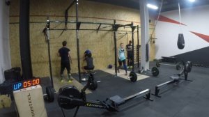 Crossfit Open 17.4 – Деньщекова И. (Scaled 219 Reps) Алексеев С. (Scaled 218 Reps)