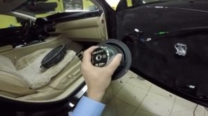 Lexus ES 250, установка акустики и усилителя со встроенным процессором