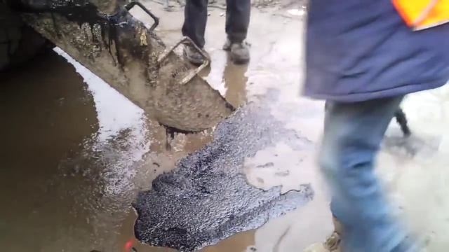 Российские технологии по укладке асфальта! смотреть онлайн