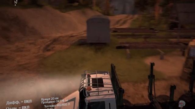 SpinTires Карта Первый блин часть 5 смотреть онлайн