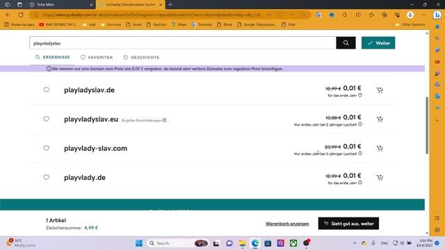Лайфхак как сэкономить при покупке домена на godaddy смотреть онлайн