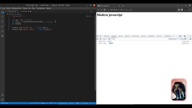 Learn JavaScript in Tamil | #2.6 Datatypes | javascript tutorial for beginners in tamil