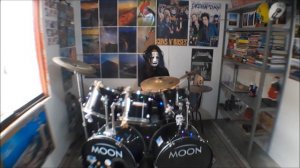 "LEFT BEHIND" - SLIPKNOT - DRUM COVER WITH JOEY JORDISON MASK & DRUM KIT