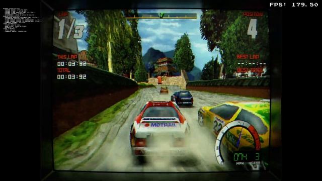 Screamer Rally [DOSBox-Pure] [RetroArch] смотреть онлайн