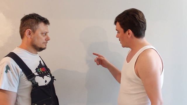 Блиц ремонт и Вы счастливы. Преимущества декоративных красок. Делаем гостиную для Евгения Кузина. смотреть онлайн