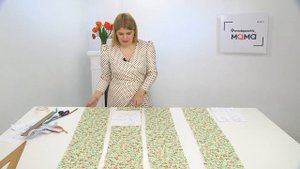 Шьем летнее ярусное платье с запахом на выпускной Каролине. Часть 2. Раскрой деталей и примерка.