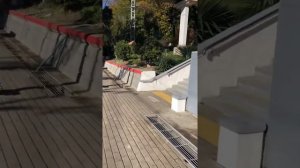 Пляж Якорная щель и проход в посёлок через ЖД станцию