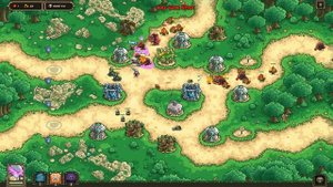 Kingdom Rush Origins HD - Galadrian's Wall Heroic (Level 16) Hero Lynn