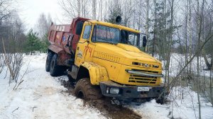 Что может КРАЗ против ТРАКТОРА на БЕЗДОРОЖЬЕ / ЭТО РЕАЛЬНО ЗАСАДИТЬ?