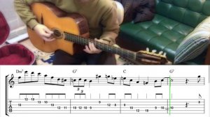 Gypsy Jazz Guitar Tabs | Blues Clair [Transcript]