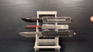 Клац-клац Vespa и ультратек с рукоятью из стали с зеркальным клинком