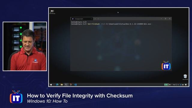 How To Verify File Integrity With Checksum Using PowerShell