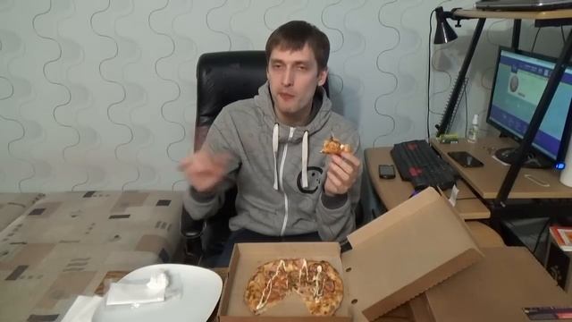5 пицц 23см. ROXX PIZZA. Бесплатная доставка пиццы. Доставка еды отзывы от Vilimas TV смотреть онлайн