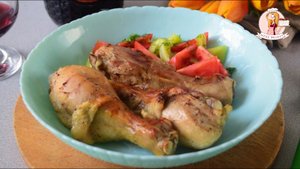 Сочные КУРИНЫЕ НОЖКИ в ДУХОВКЕ в РУКАВЕ для запекания, как запечь, сколько запекать - смотрите видео