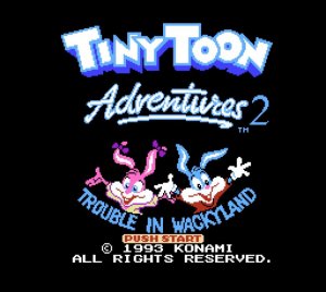 Tiny Toon Adventures 2 - Trouble in Wackyland полное прохождение на русском Dendy Денди NES Nintendo