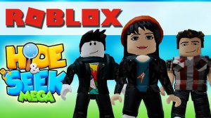 ROBLOX МЕГА ПРЯТКИ | HIDE&SEEK MEGA | 💥 ROBLOX с Сёмчиком и OdiS'ом 👪