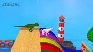 5 Giant Duck, Monkey, Piglet, chicken, dog, elephant, cow, Sheep, Transfiguration funny animal 2023