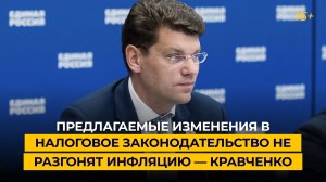 Предлагаемые изменения в налоговое законодательство не разгонят инфляцию — Кравченко