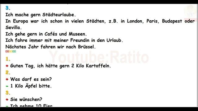 A1 - Deutsch Lernen Im Schlaf & Hören, Lesen Und Verstehen